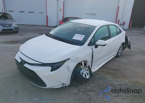 2025 Toyota Corolla Le from USA, damaged, VIN 5YFB4MDE2SP347218